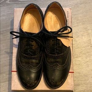 Bed Stu Lita in Black Hand Wash color